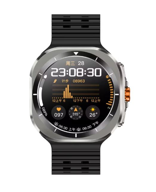 SmartWatch Z7 Ultra 47mm LTE Titanium Smart Watch GPS Nero
