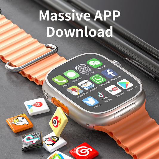 Z55 Ultra Smartwatch: Orologio Impermeabile con Schermo HD da 1.92  Pollici e Ricarica Magnetica