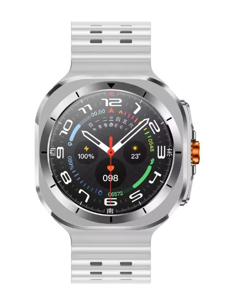 SmartWatch Z7 Ultra 47mm LTE Titanium Smart Watch GPS Bianco